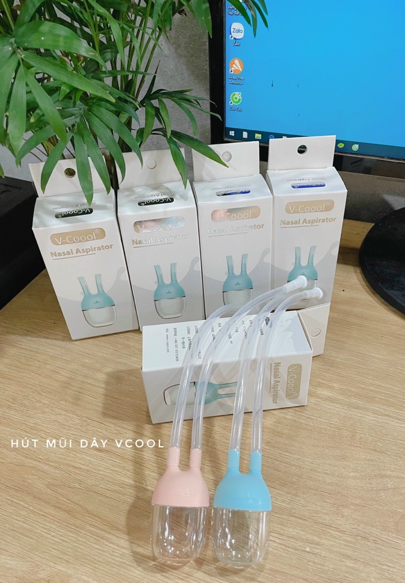 Dụng cụ hút mũi kèm hộp cao cấp Vcool