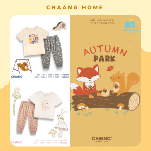 Chaang bộ áo cộc quần dài thun cotton cho bé trai bé gái Park