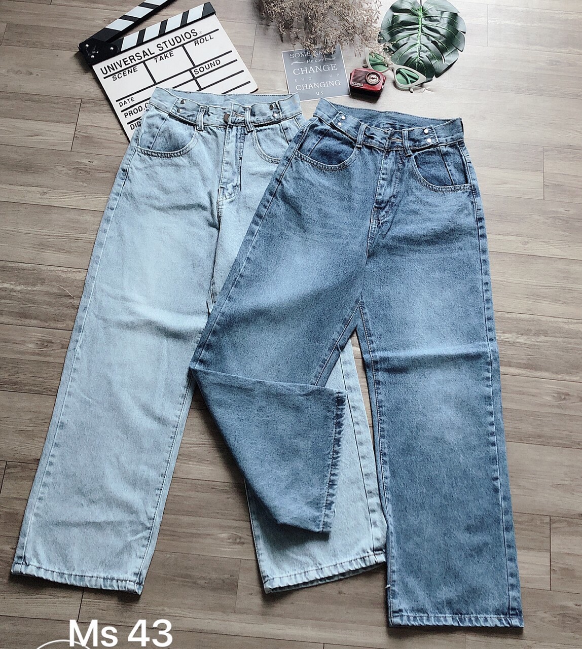 [HCM]Quần Baggy Jean Nữ Hàng VNXK Lưng Siêu CaoForm Chuẩn Siêu Tôn Dáng-JT39