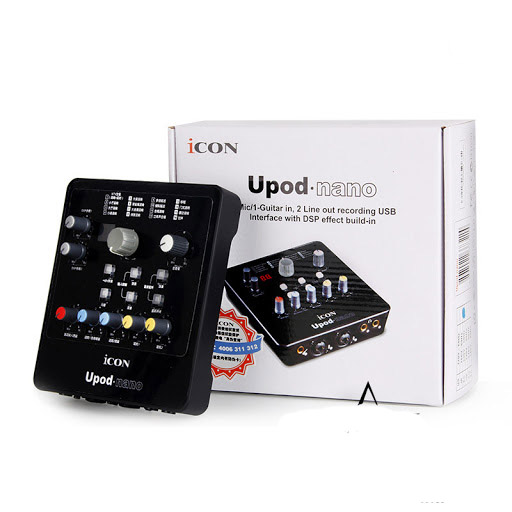 Soundcard thu âm chuyên nghiệp Icon Upod NaNo- soundcard livestream đẳng cấp bảo hành 3 tháng