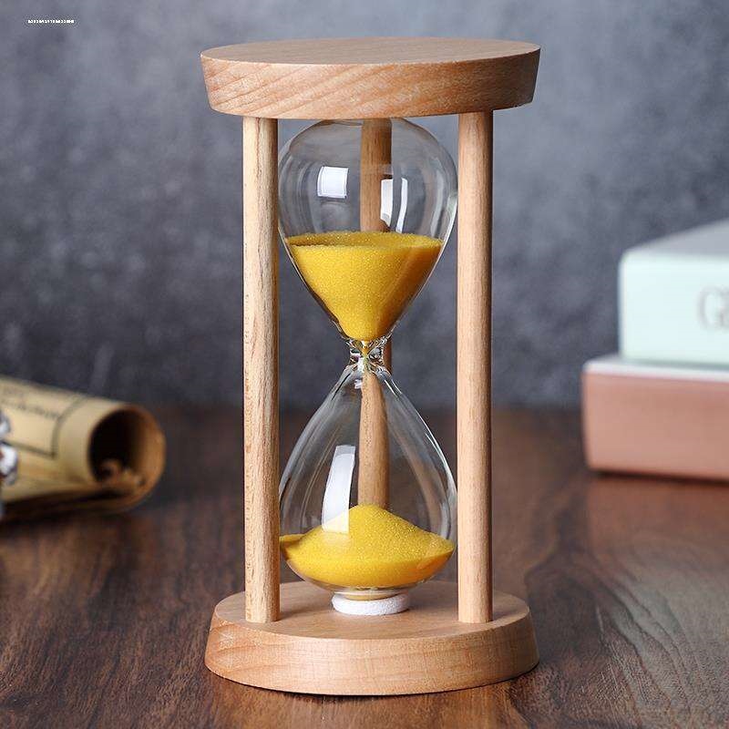 Original time sandglass timer for children anti-fall students 5/10/30 minutes half-hour timer quicksand funnel ornaments