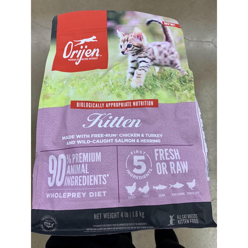 Orijen kitten - thức ăn hạt cho mèo con -