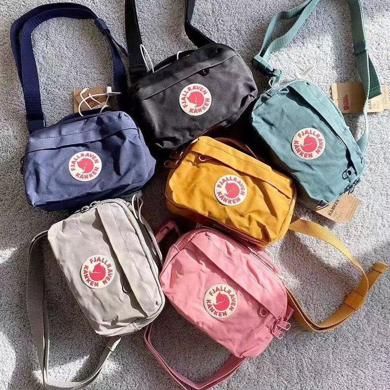 Túi Đeo Chéo Bao Tử Cao Cấp KanKen Ulvo Hip Pack-Chắt vải chống trượt nước-bảo hành 12 tháng