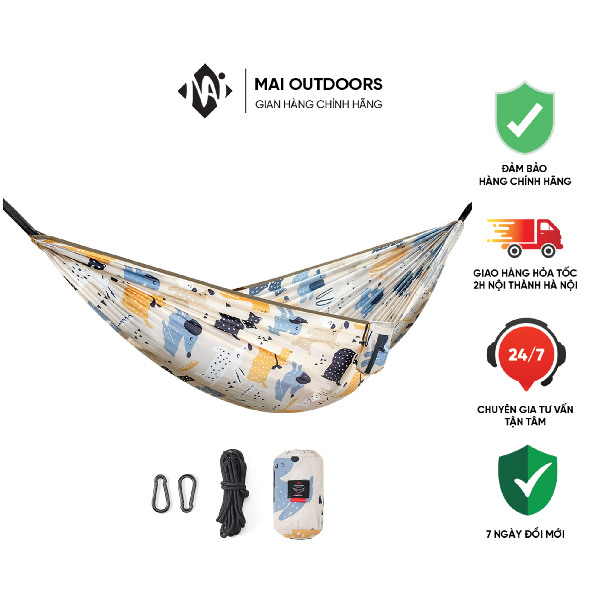 Võng du lịch gấp gọn Naturehike NH21DC004