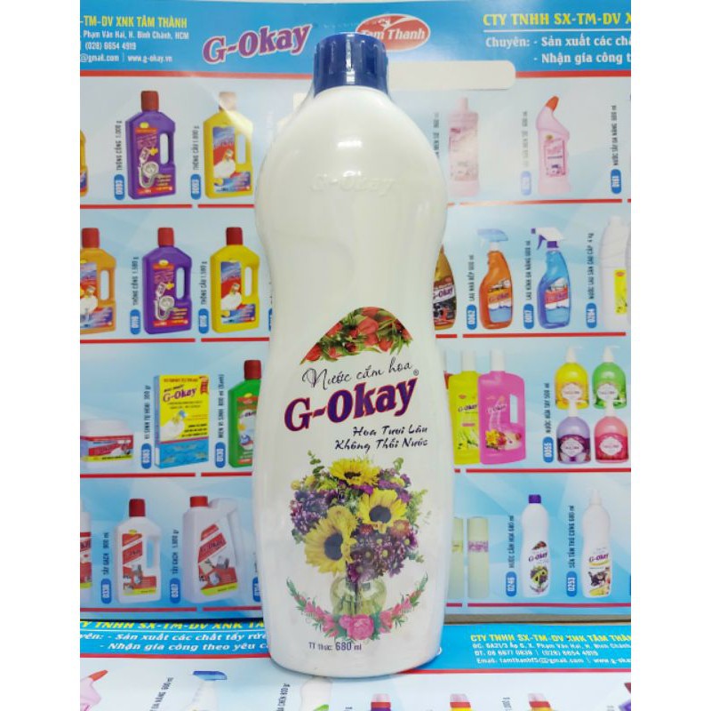 Nước cắm hoa tươi 680ml Gia Phú