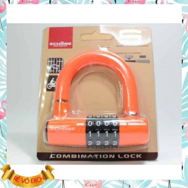 Ổ khóa 4 số chống trộm Schone cao cấp