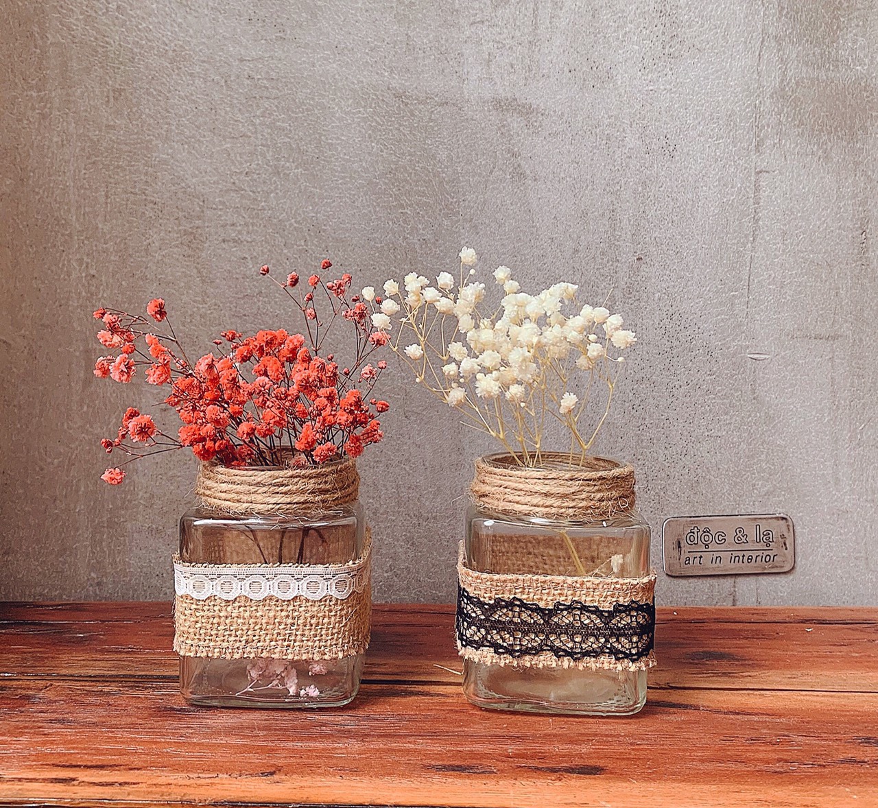 [HCM]Lọ hoa thuỷ tinh handmade kiểu dáng độc lạ hình vuông 250ml