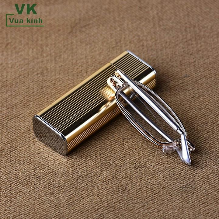 Kính lão gọng rút hộp nhômcó độ sẵn +1.0,+1.5,+2.0,+2.5,+3.0,+3.5,+4.0