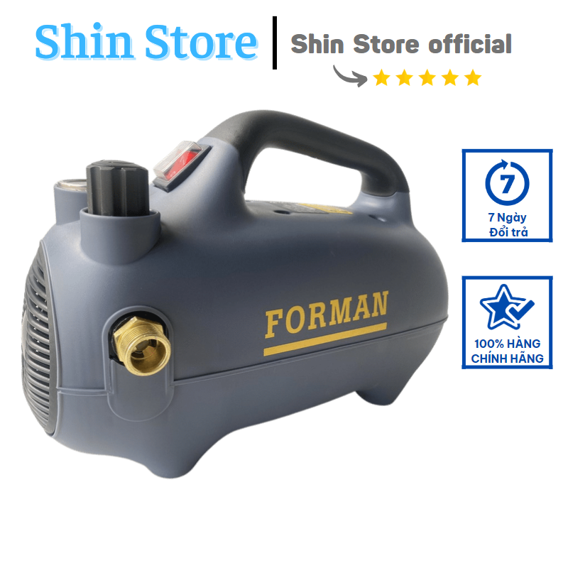 Máy rửa xe mini, máy rửa xe cao áp forman fm300 - 2000w -shinstore