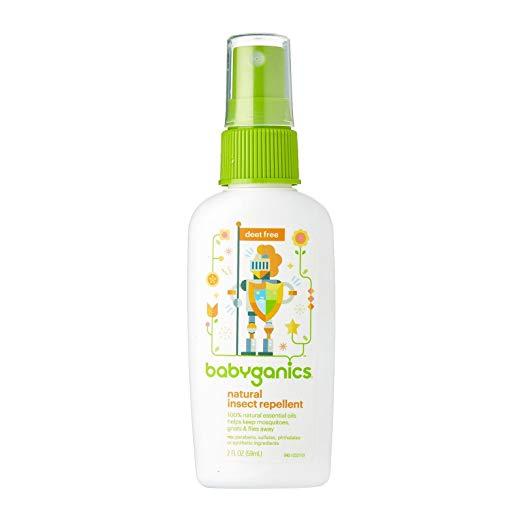 Chai xịt côn trùng BabyGanics Natural Insect Repellent 59ml