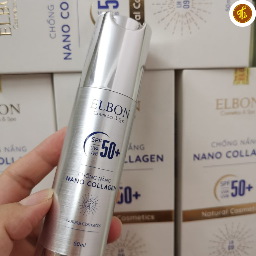 Chống nắng nano collagen spf 50 elbon 50ml
