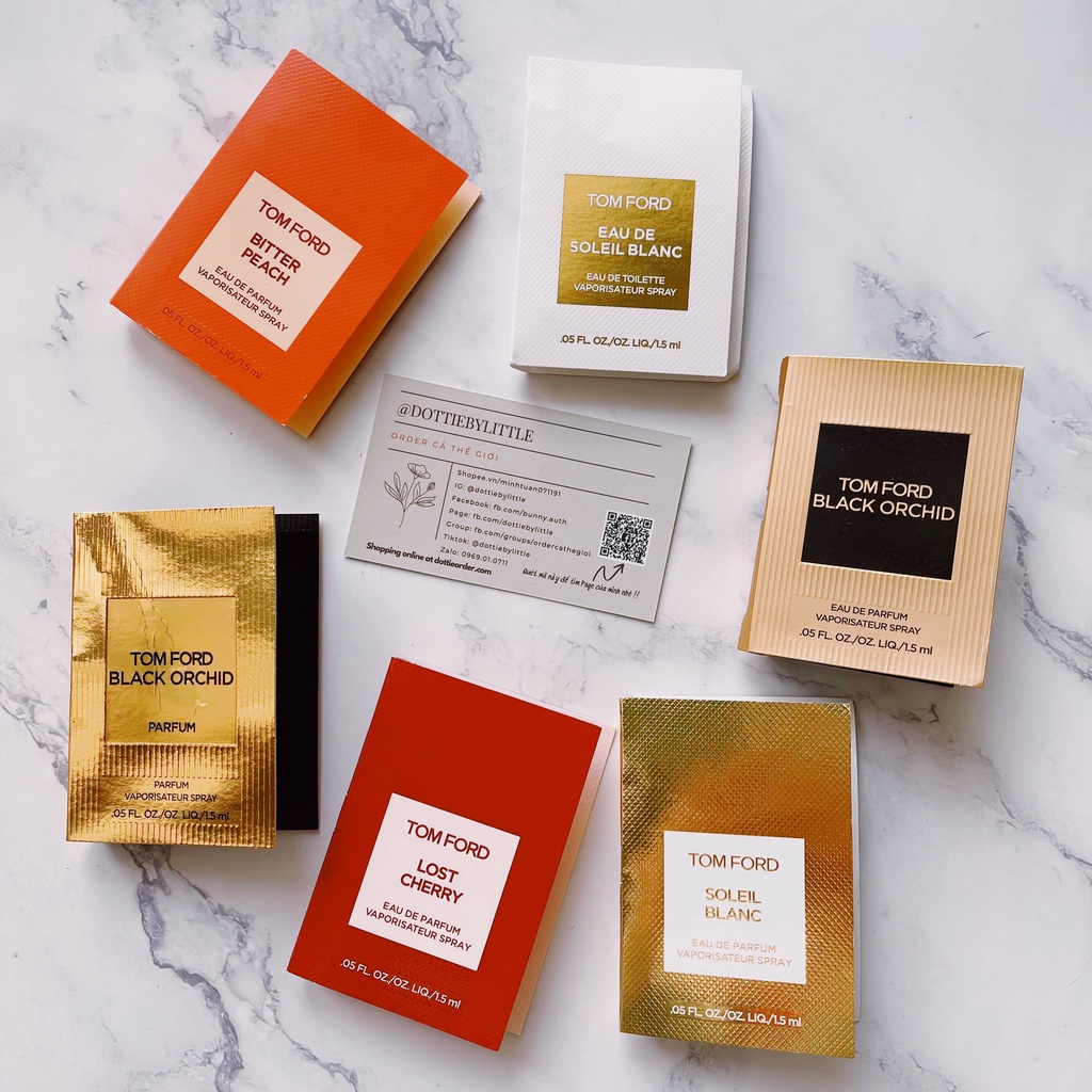 Vial nước hoa tom ford sample