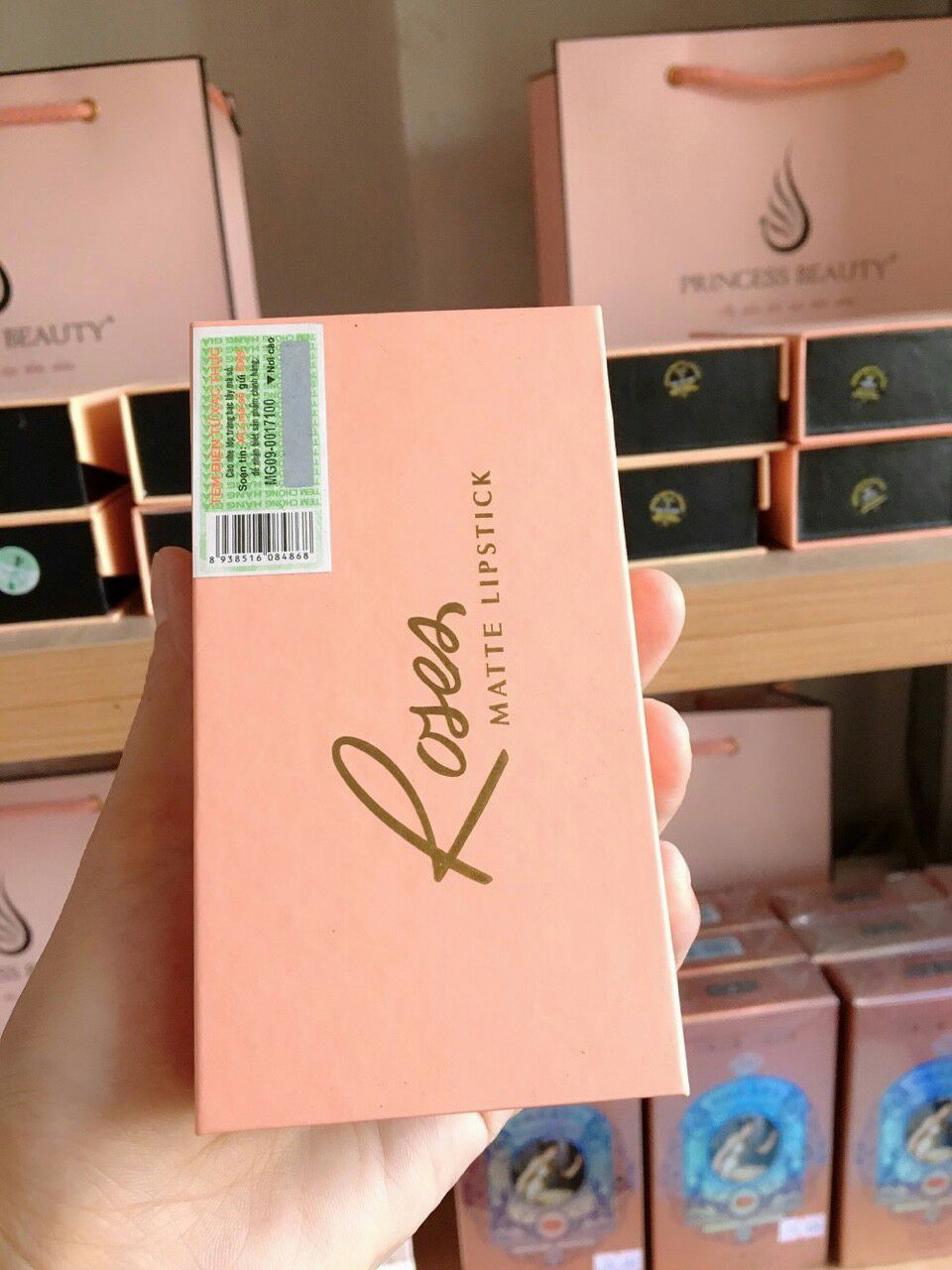 (Chính hãng) Son kem lì ROSES MATTELIPSTICK