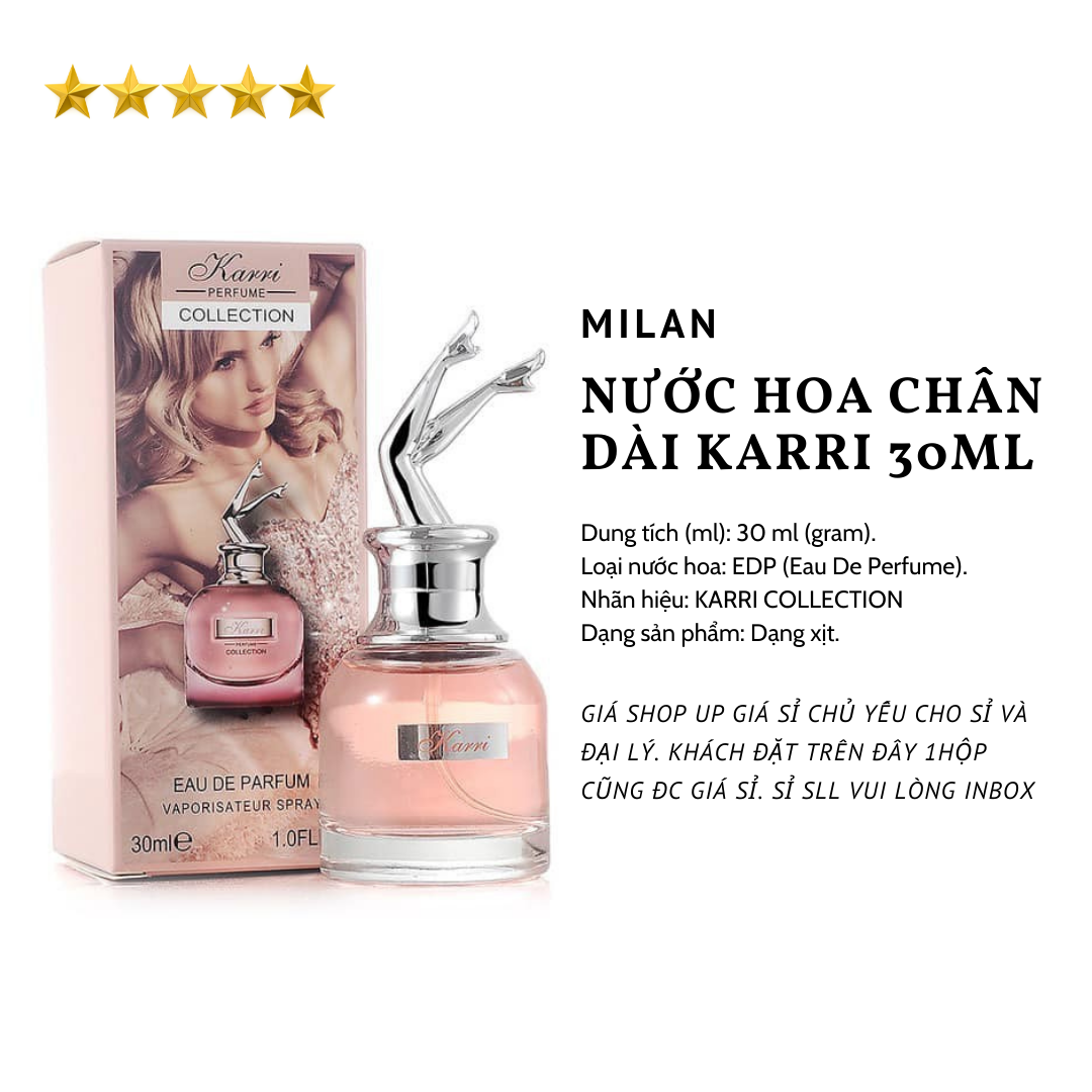 Nước Hoa Chân Dài Karri 30ml