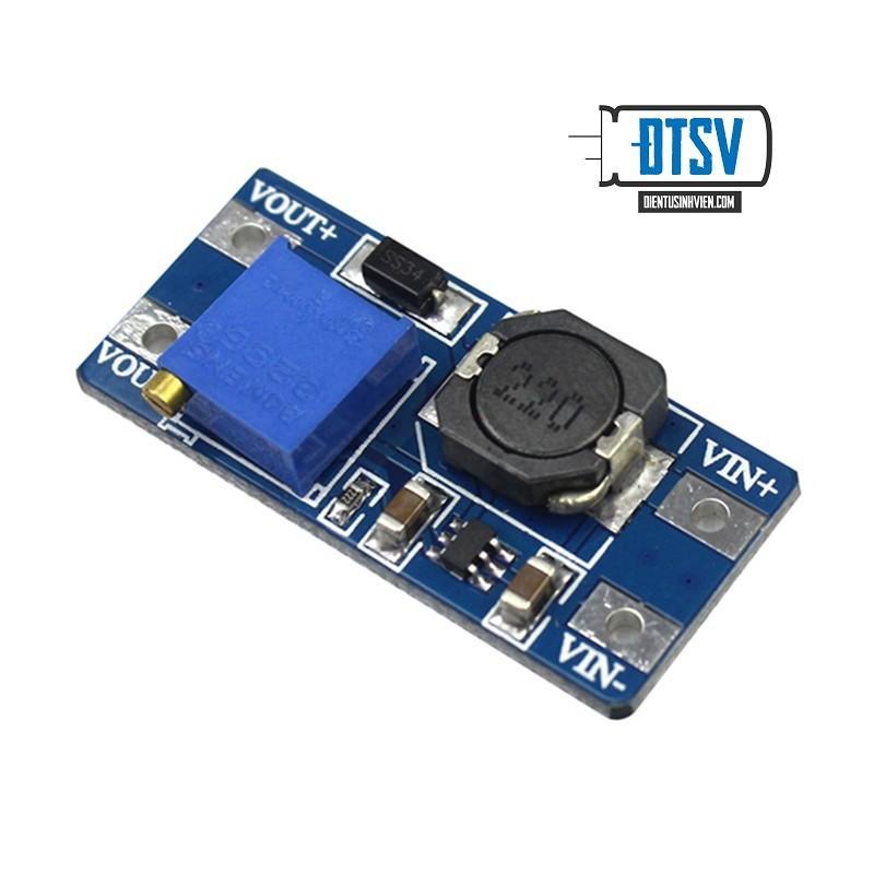 Module Tăng Áp BOOST DC-DC 2-24VDC 2A MT3608 - Linh Kiện Điện Tử SV