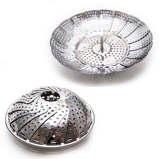 Rổ hấp xửng inox gấp gọn