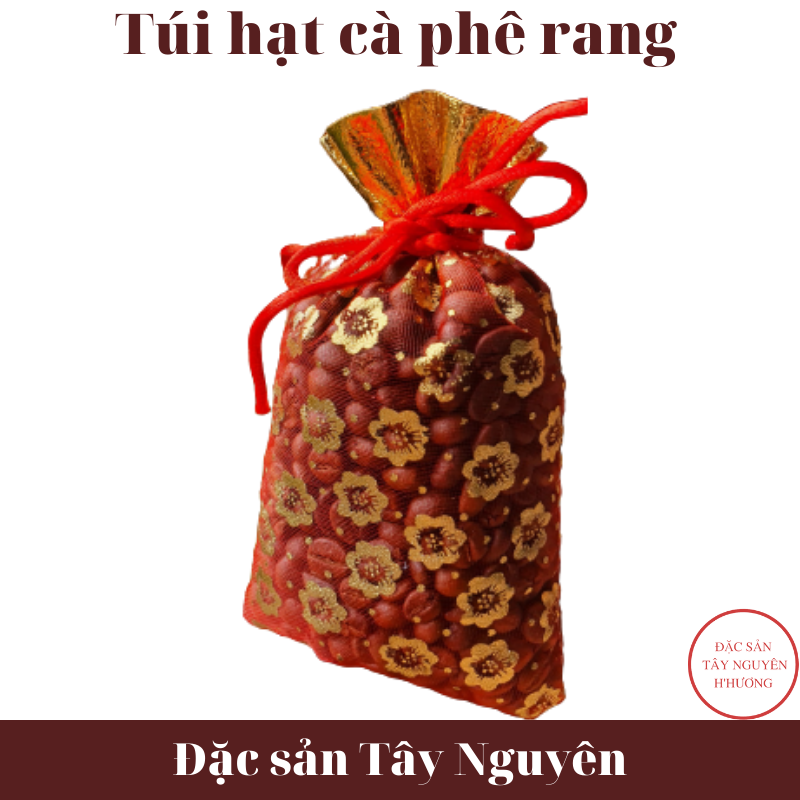 Túi thơm hạt cà phê túi khủ mùi xe ô tô tủ lạnh hút ẩm hạn chế nấm mốc
