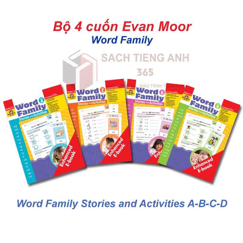 Word Family Stories and Activities - Level A-B-C-D