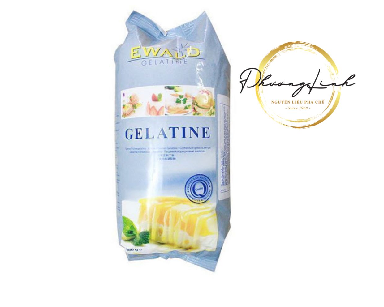Bột gelatine ewald đức túi 1kg dạng bột chất lượng đảm bảo an toàn đến sức khỏe người sử dụng cam kết hàng đúng mô tả