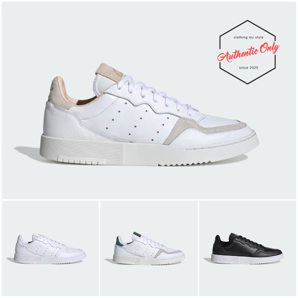 Giày Adidas Supercourt x Black Pink Chính Hãng -
