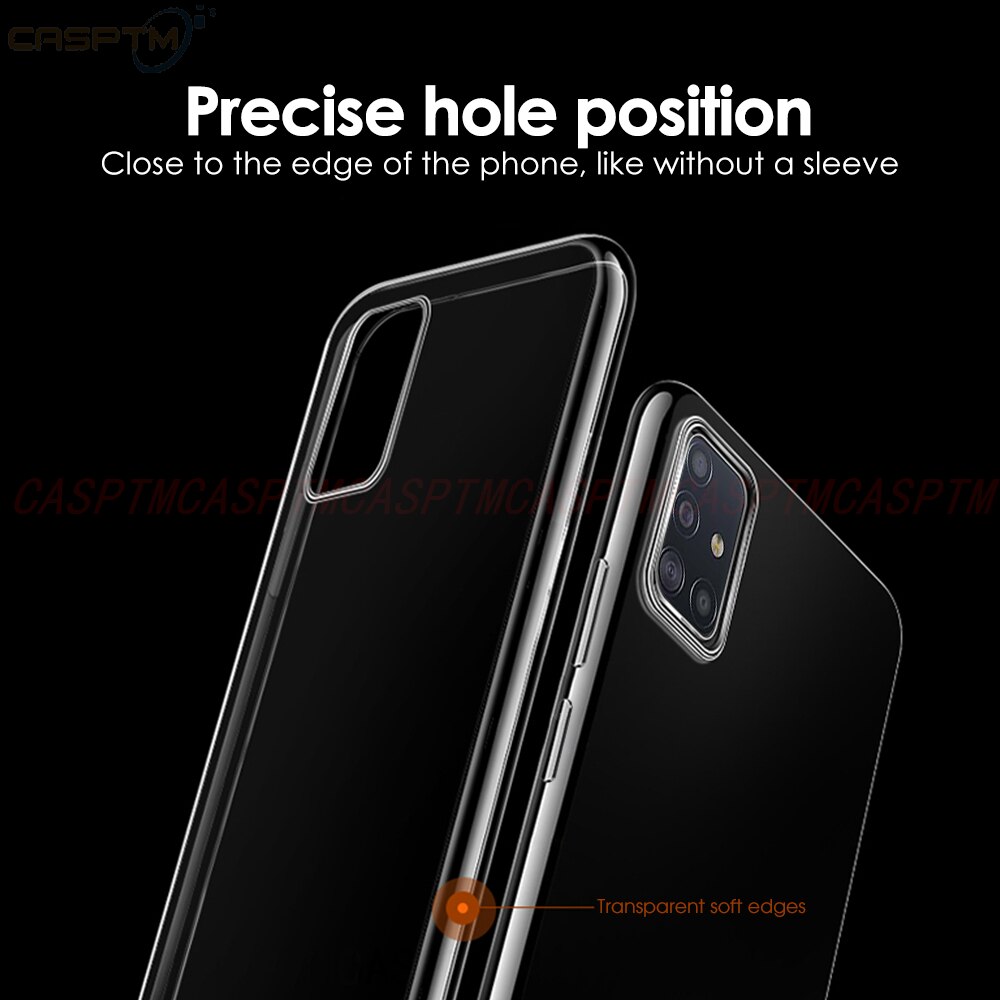 Ốp lưng dẻo trong cho Samsung Galaxy A71