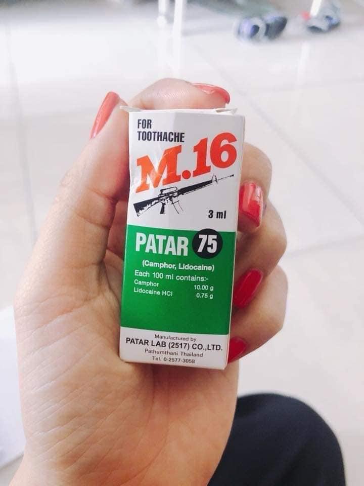 Bôi đau răng m16 thái lan