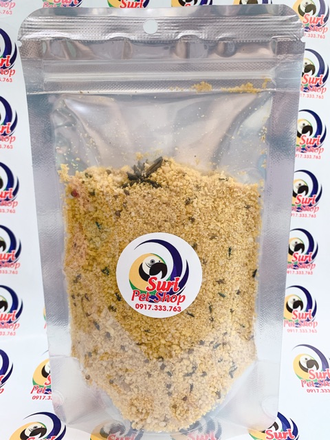 Cám trứng deli cho hoàng yến gói 100g
