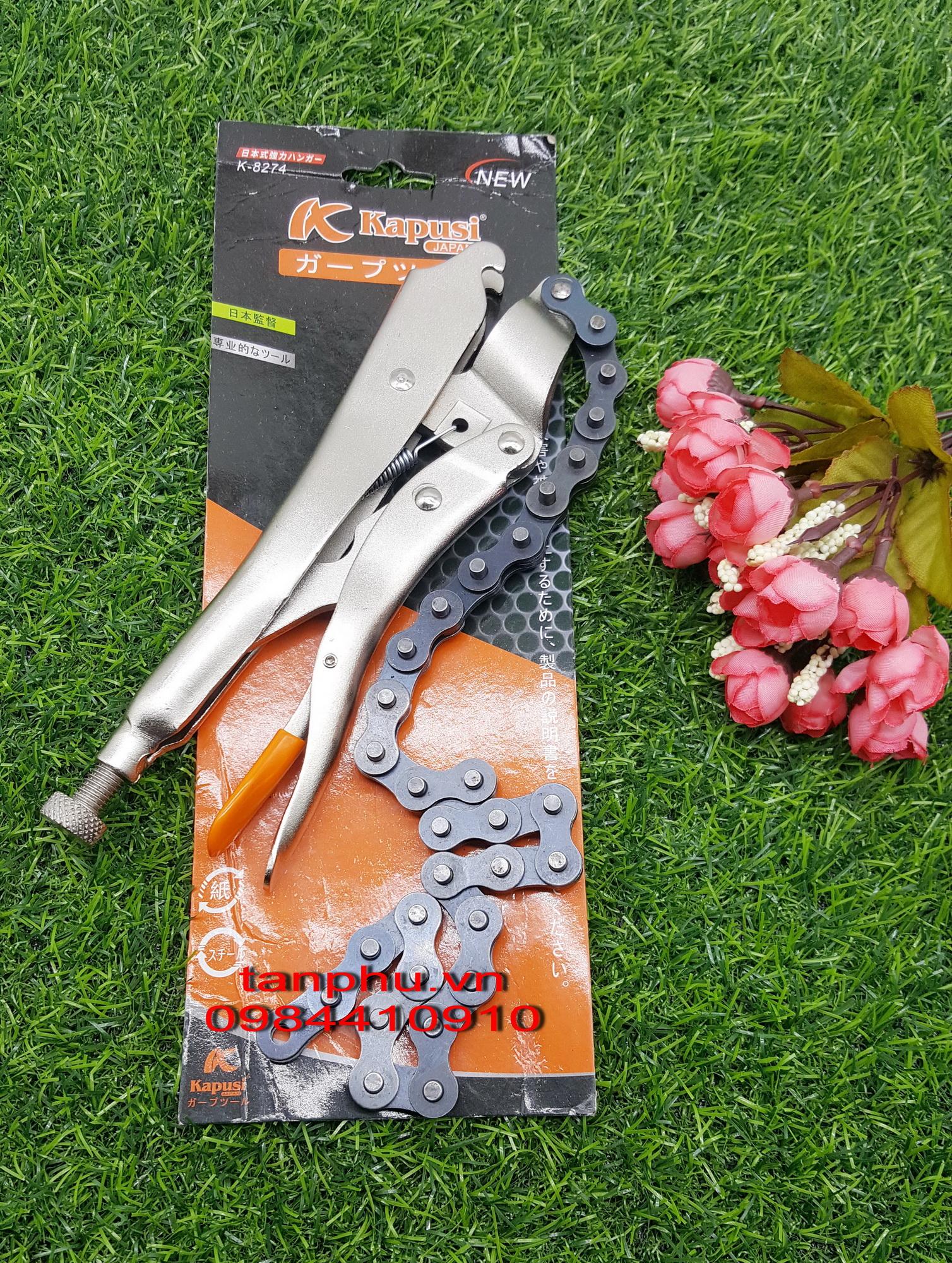 Kìm chết dây xích kapusi - 8274