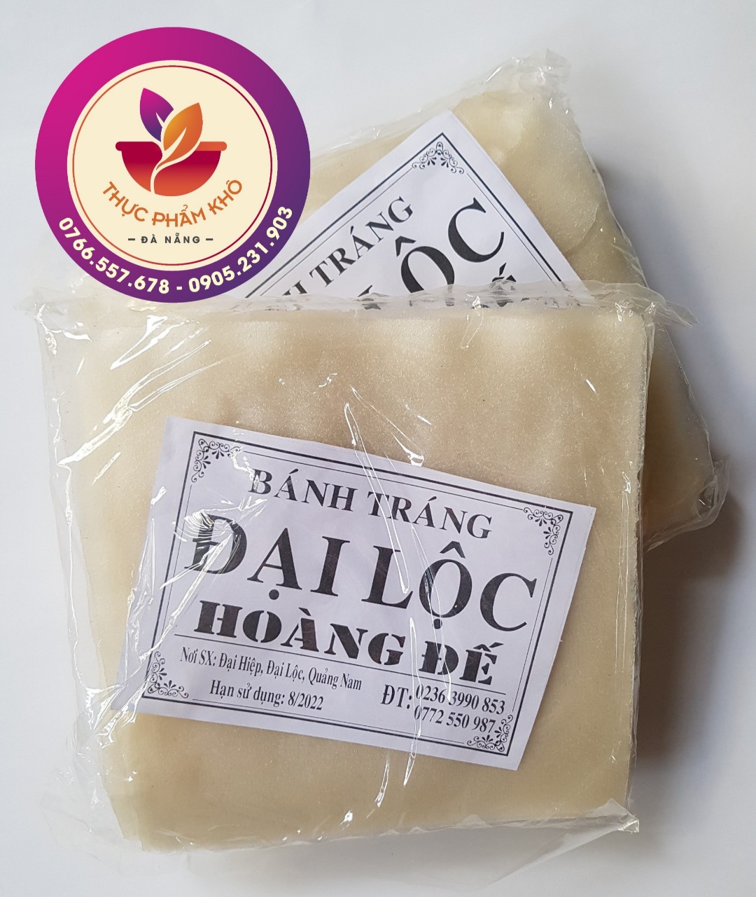 Bánh tráng đại lộc - bánh tráng nhúng 500g