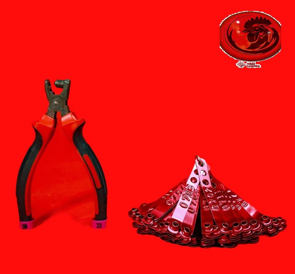 Combo 1 kiềm bấm và 100 chì cho gà đá