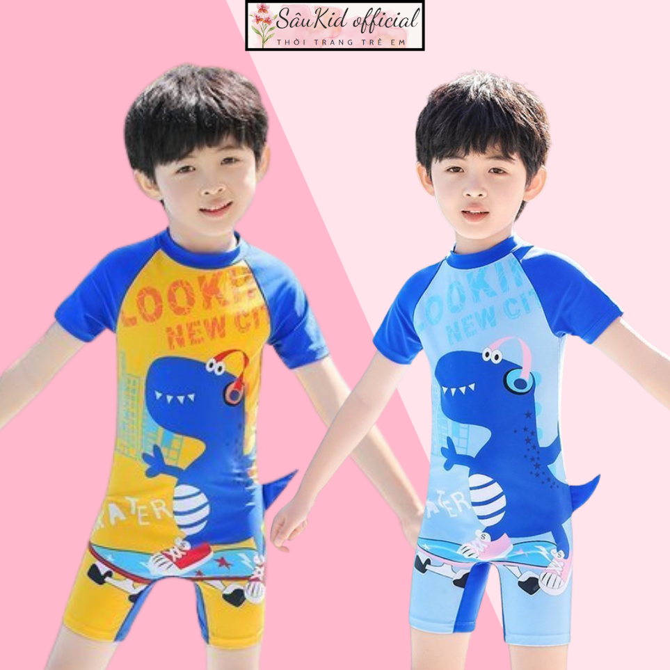 Bộ đồ bơi trẻ em liền thân dành cho bé trai