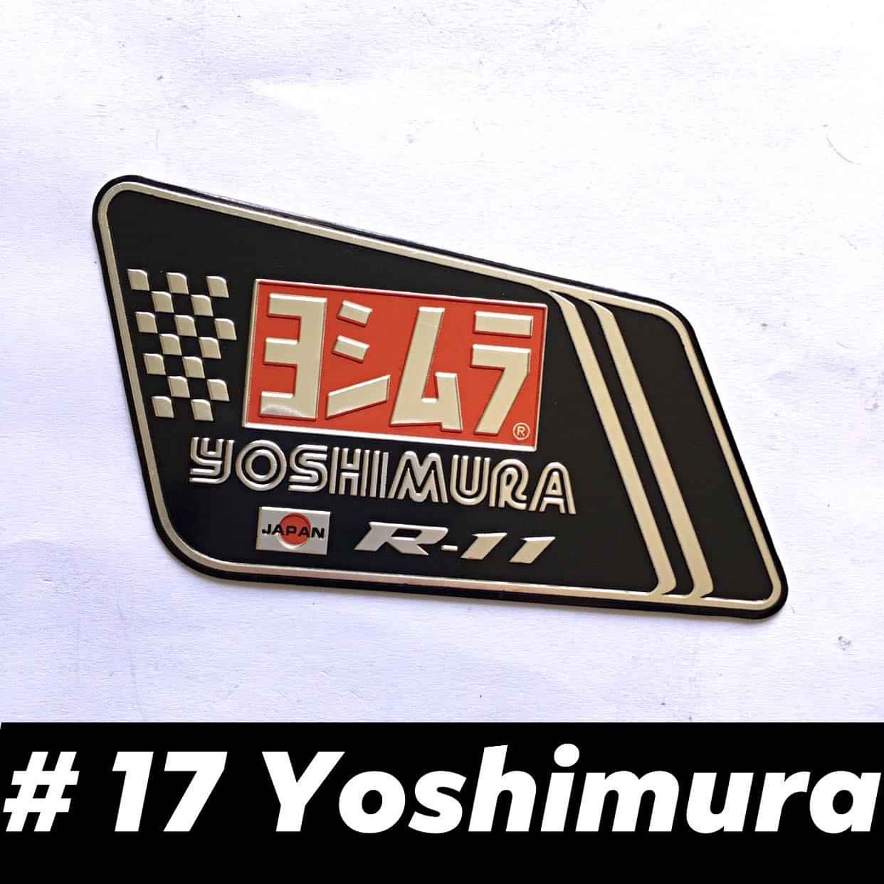 Tem nhôm dán pô xe ống xả YOSHIMURA #17 ,Sản Phẩm Chất Lượng, Gian Hàng Uy Tín, Giá Cả Cực Tốt, Mua Ngay.