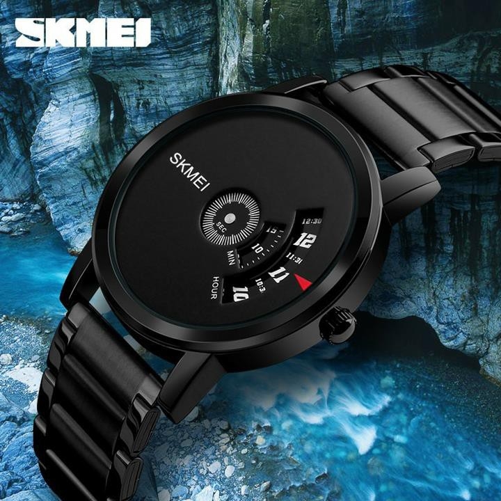 Đồng hồ nam skmei f130 1260 đồng hồ đeo tay thể thao dây thép đồng hồ chống nước chống xước