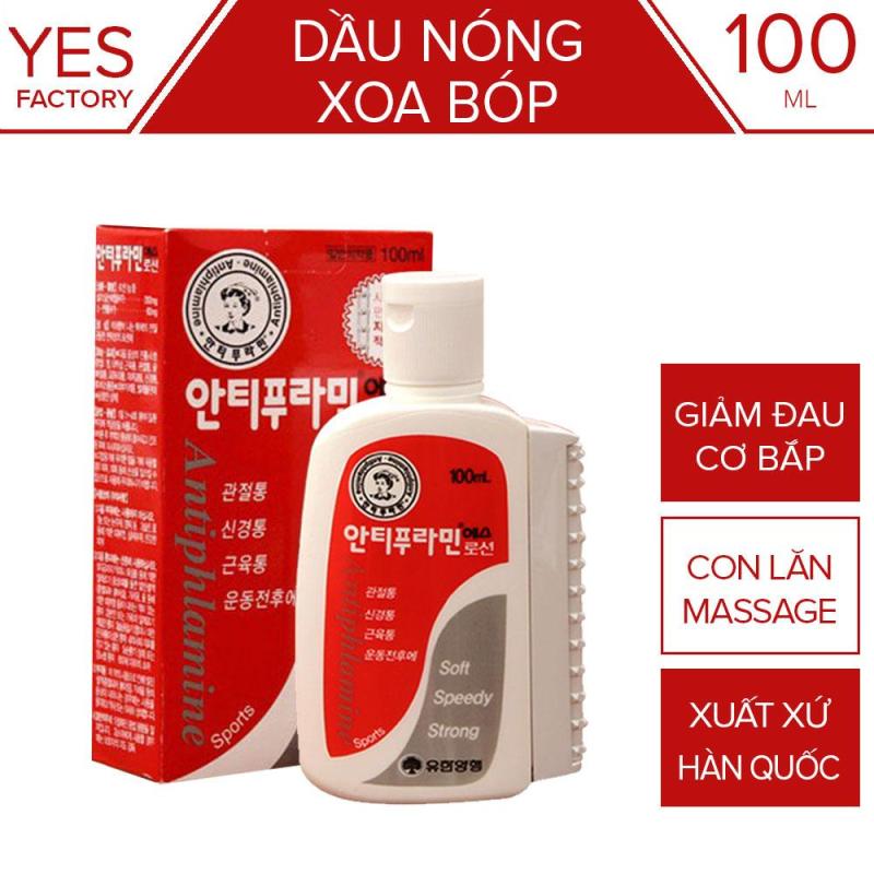 Dầu xoa bóp nóng Hàn Quốc 100ml
