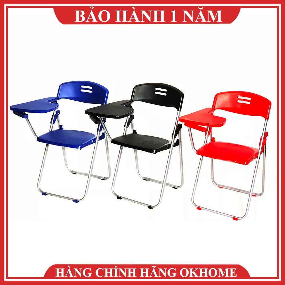 Ghế gấp liền bàn nhựa cao cấp