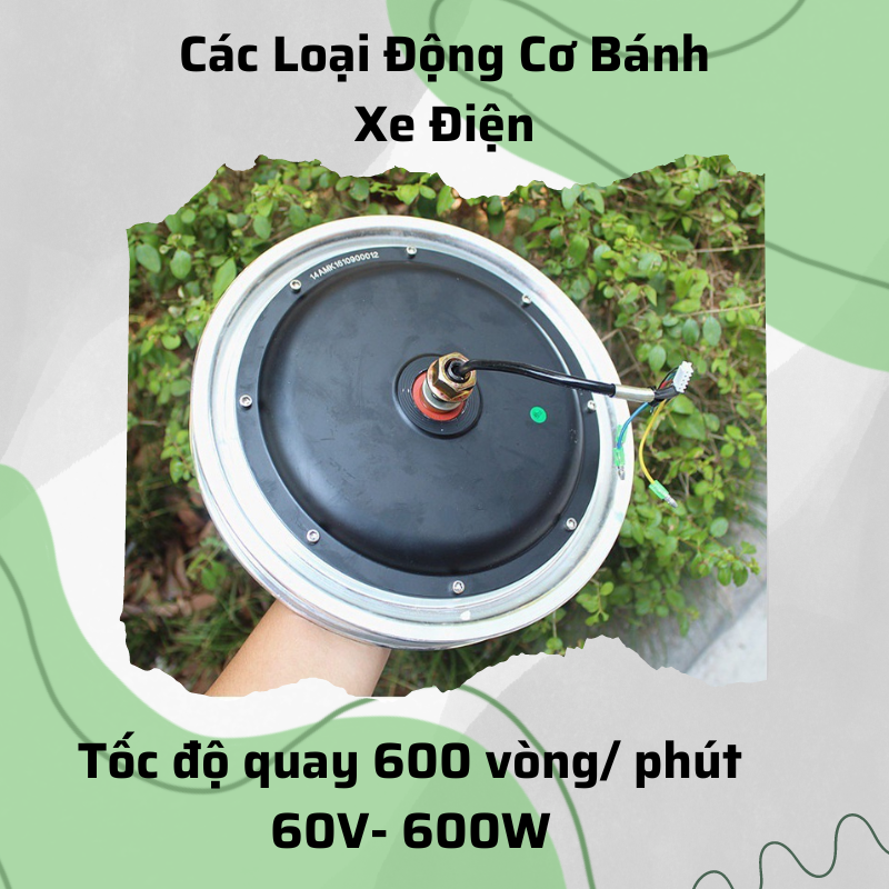 Các Loại Động Cơ Bánh Xe Điện
