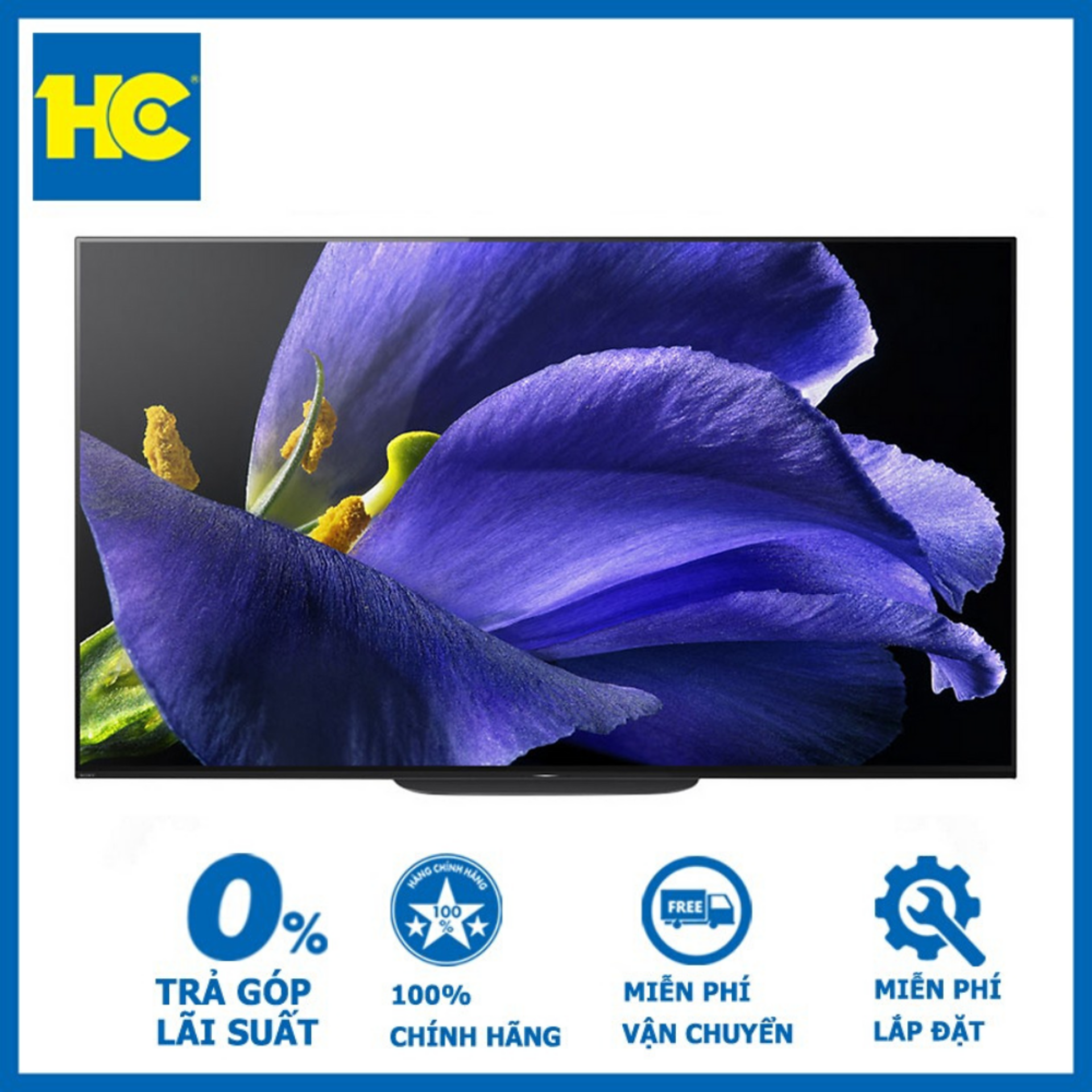 Android tivi oled sony 4k 55 inch kd-55a9g-công nghệ màn hình oled-hệ điều hành android