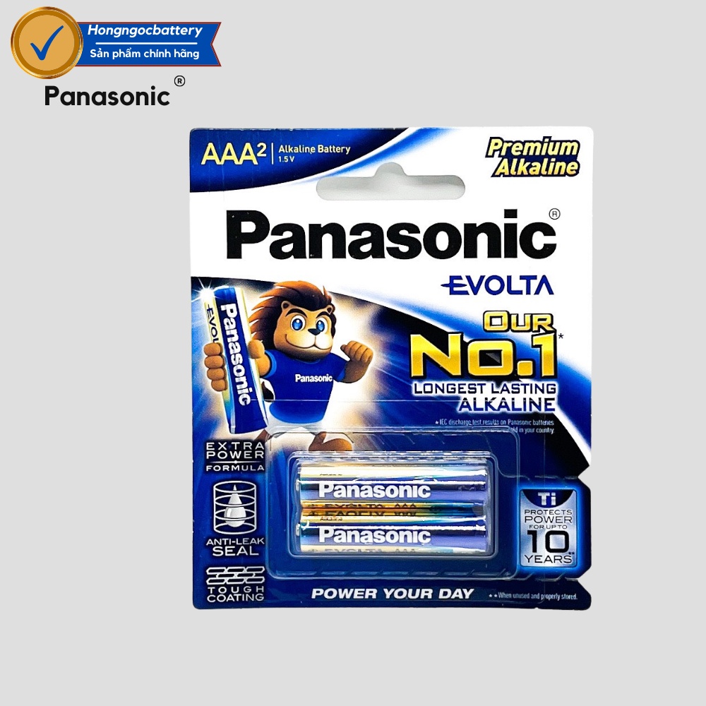 Pin aaa / pin đũa panasonic evolta siêu bền lr03eg