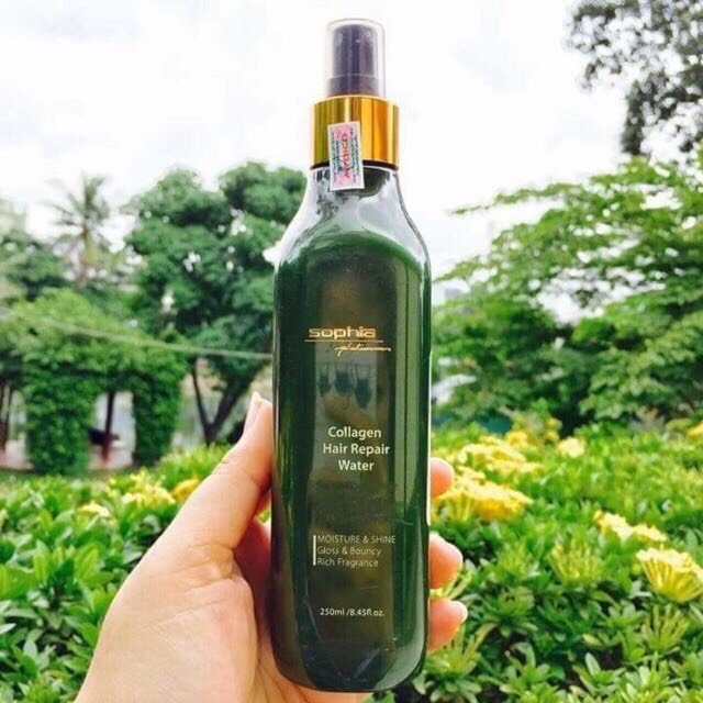 Xịt dưỡng phục hồi tóc Collagen Hair Repair Water Sophia 250ml