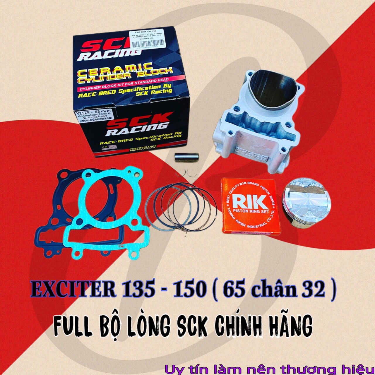 Lònglòng sck exciter 65 chân 27 và 32 chính hãng