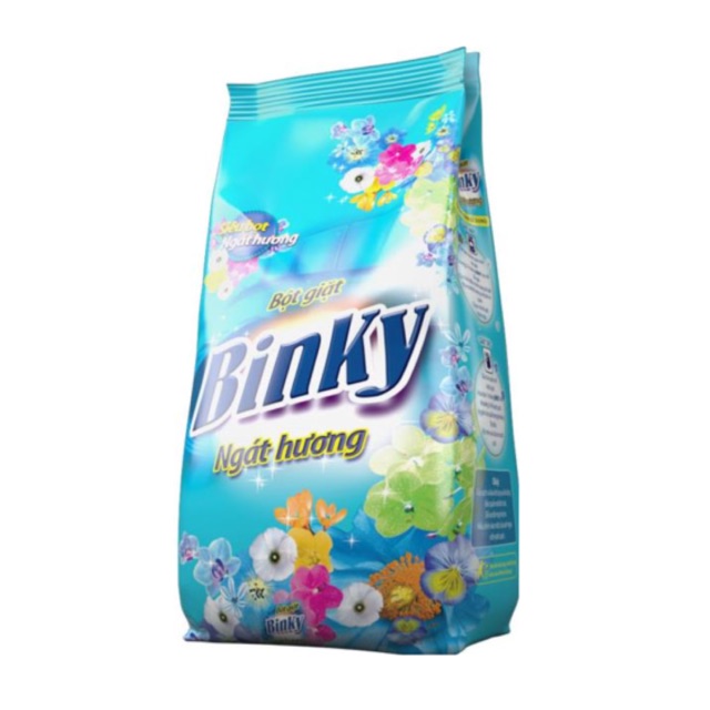 Bột giặt binky 6kg ngát hương hoa