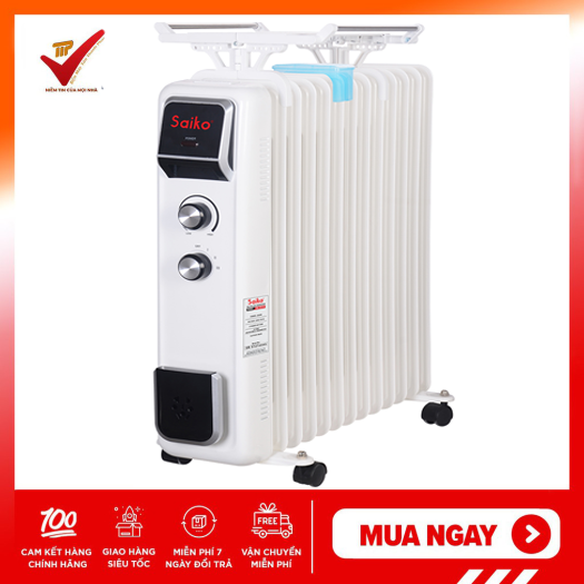 Máy sưởi dầu saiko or-7213t