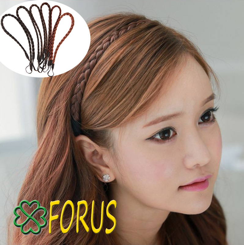 Băng đô nữ tóc giả dây chun, tóc giả băng đô BD03