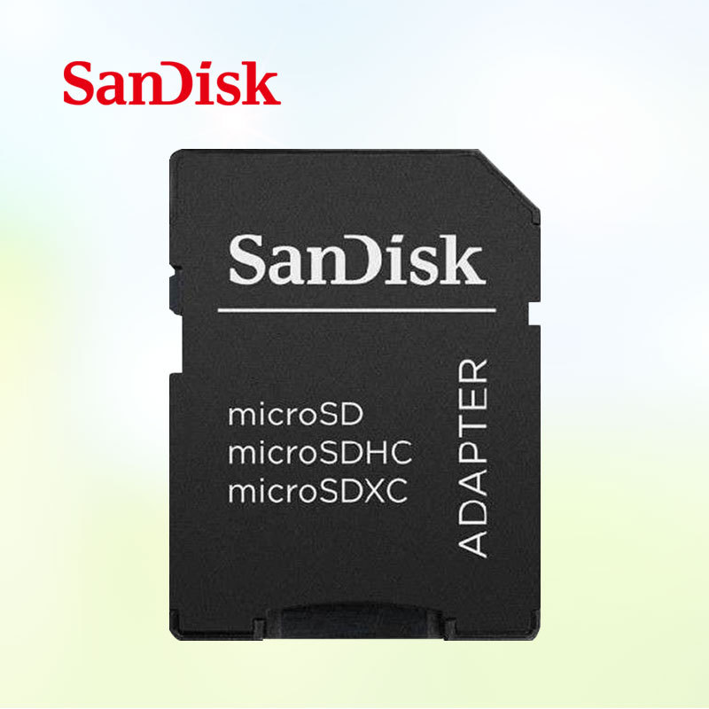  CHÍNH HÃNG SanDisk Adapter thẻ nhớ đọc thẻ nhớ Micro SD  TF  sang SD - Dùng cho máy ảnh Laptop CAMERA 