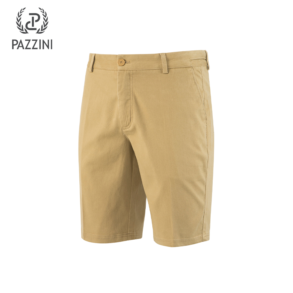 PAZZINI Quần short kaki nam basic trẻ trung, năng động - BK005