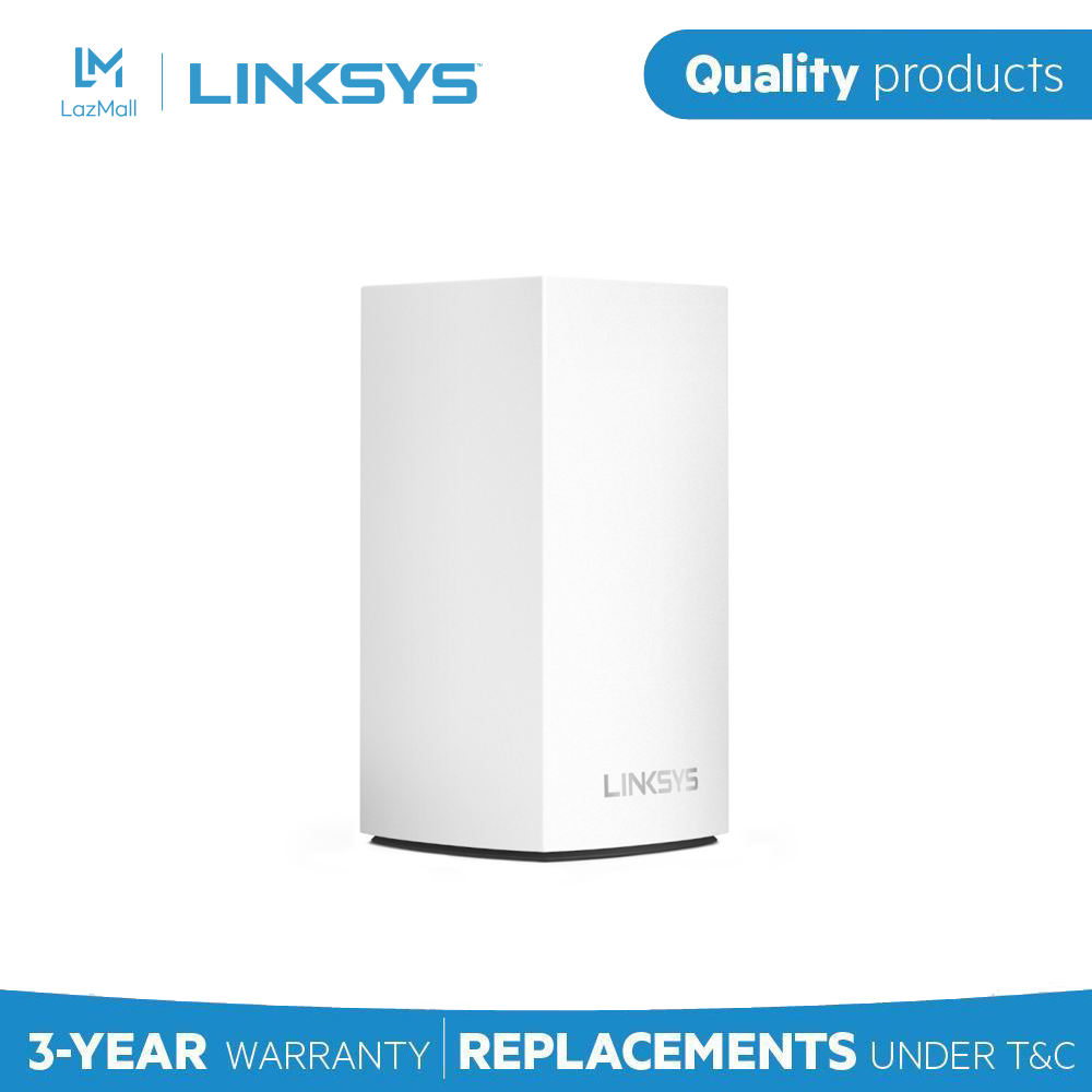 Bộ Phát Wi-Fi băng tần kép AC1300 LINKSYS Velop WHW0101, Công nghệ MESH thông minh