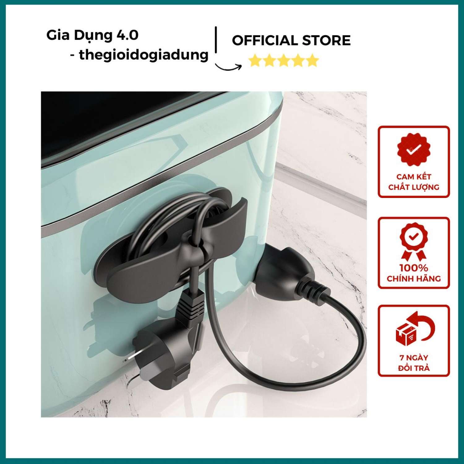 Nẹp cố định dây điện thiết bị gia dụng