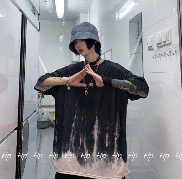 [Thanh Bắc Fashion] Áo thun nam Form rộng Unisex Loang màu cực hot 2020