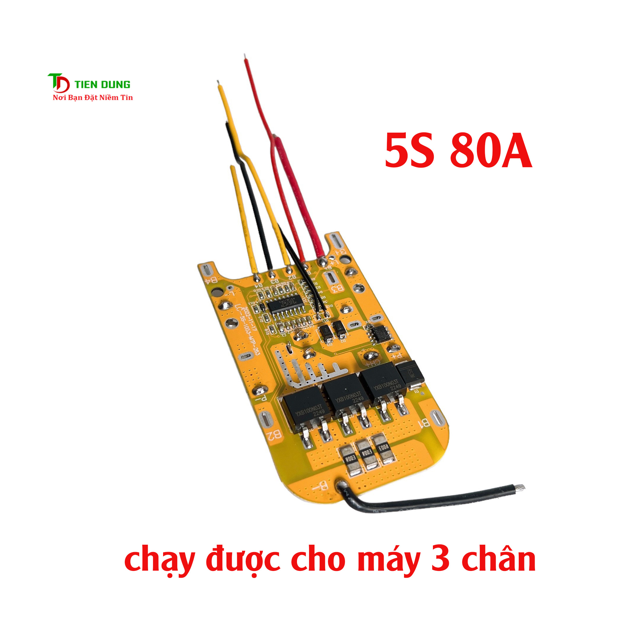 Mạch pin Makita 5S 80A 18V -21V bảo vệ pin Li-ion 3.7V Dòng Xả 80A ầy tự ngắt dùng được cho máy makita hãng