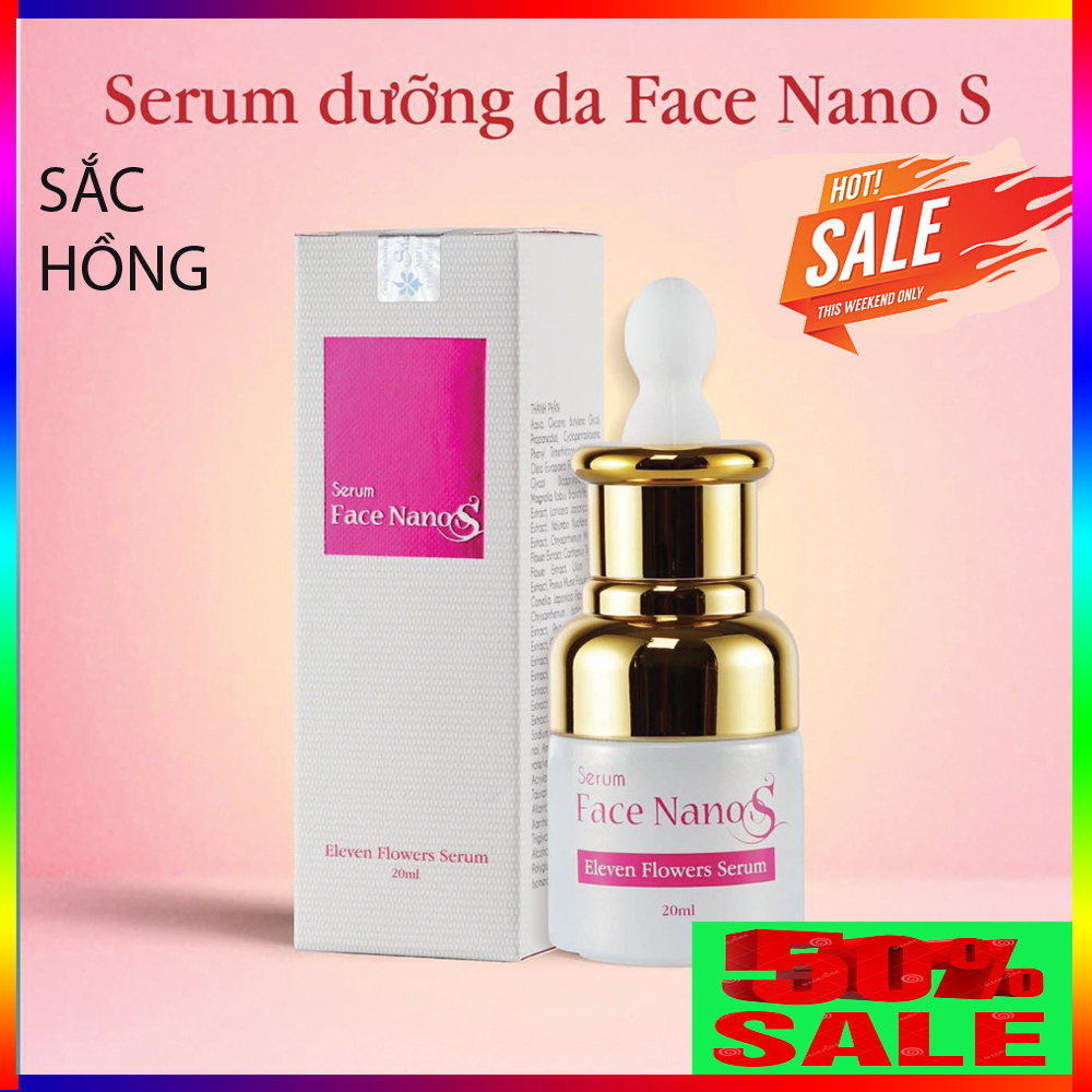 Serum Dưỡng Trắng Da- Chiết xuất thảo dược tự nhiên, Dưỡng da trắng sáng se khít lỗ chân lông,Nâng cơ căng bóng mịn màng.